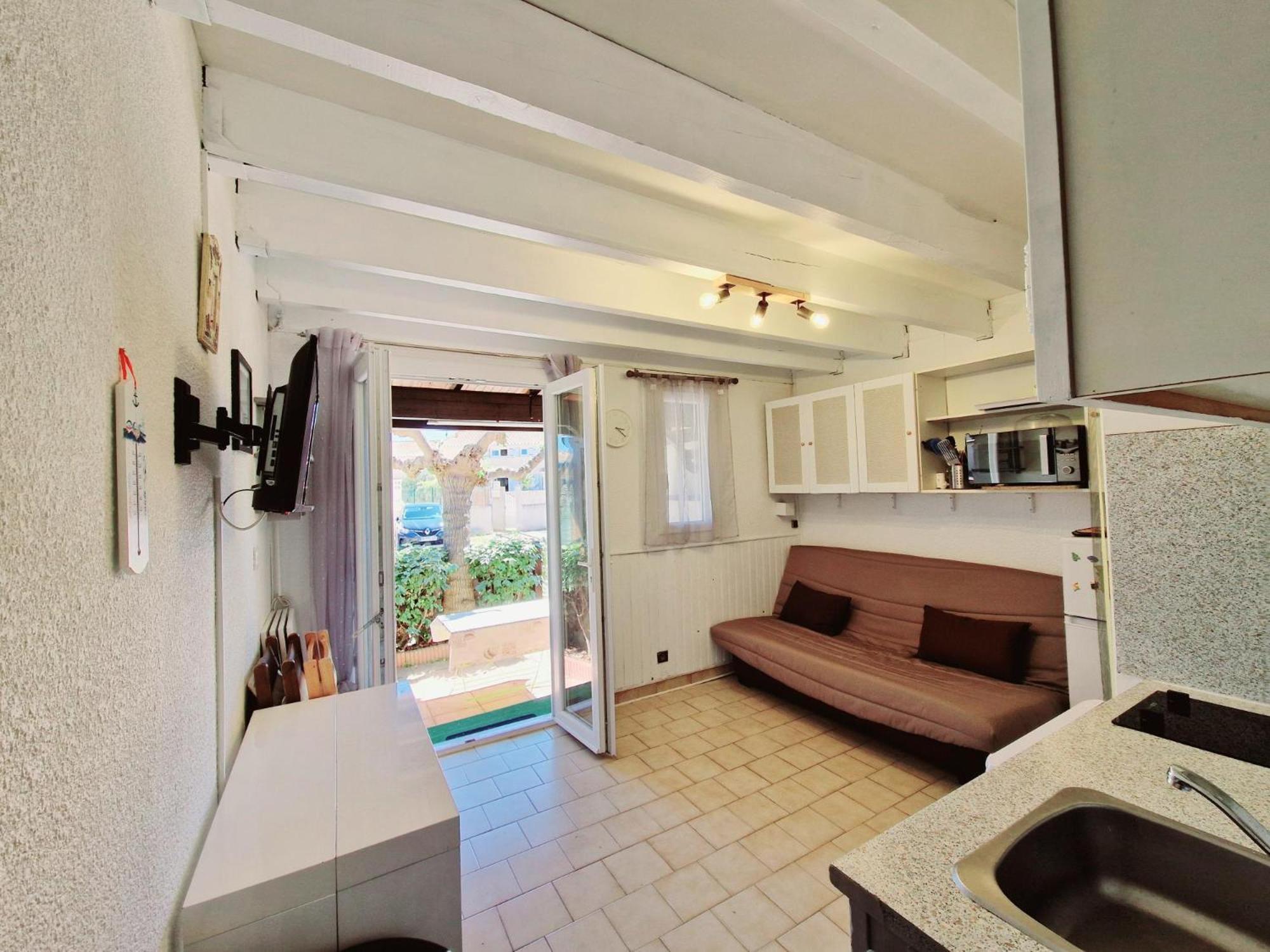 Villa T2 Cabine 500M De La Plage Portiragnes Ngoại thất bức ảnh